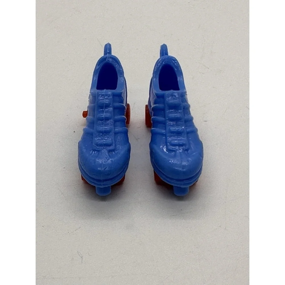 Vintage Mini Roller Skate Charms Blue Plastic Pendant Jewelry Craft Pair‎